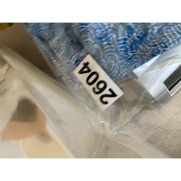 J. Crew Swim Suit Shorts 2XL Drawstring Bult In Brief Blue Pockets Trunks XXL - Picture 16 of 16